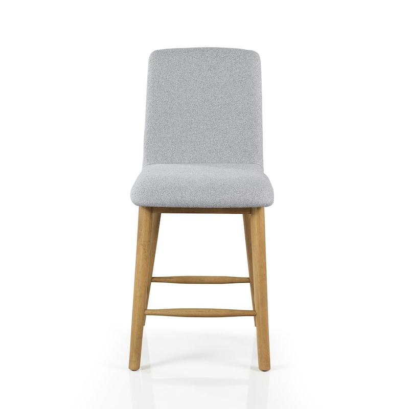 Furniture of America Nayel Modern 7-Piece Genuine Marble Counter Height Dining Table Set