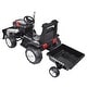 preview thumbnail 17 of 27, Kids Electric Ride-On Tractor, 12V Battery Powered Excavator Toy with Trailer, 3-Speed Gear, Music, LED Headlight