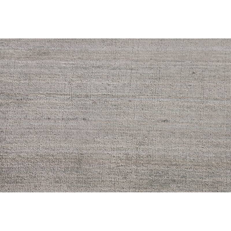 Beige Tribal Gabbeh Oriental Area Rug Handmade Wool Carpet - 7'11" x 9'8"