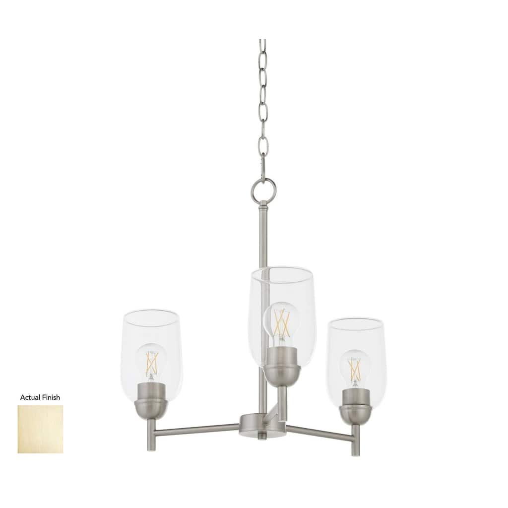Quorum International 6112-3 Goodwin 3 Light 21" Wide Chandelier