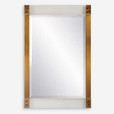 Uttermost 09953 Nera 28"W x 44"H Rectangular Beveled Accent Mirror