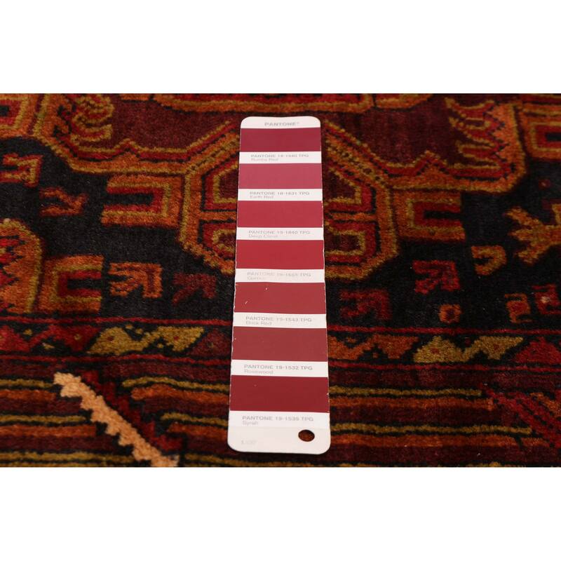 Teimani Red Rug 3'9" x 6'5" - 3'9 x 6'5
