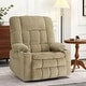 preview thumbnail 5 of 45, MCombo Dual Motor Power Lift Recliner Chair with Massage and Heat for Big People, Fabric R7891 (Large-Wide)