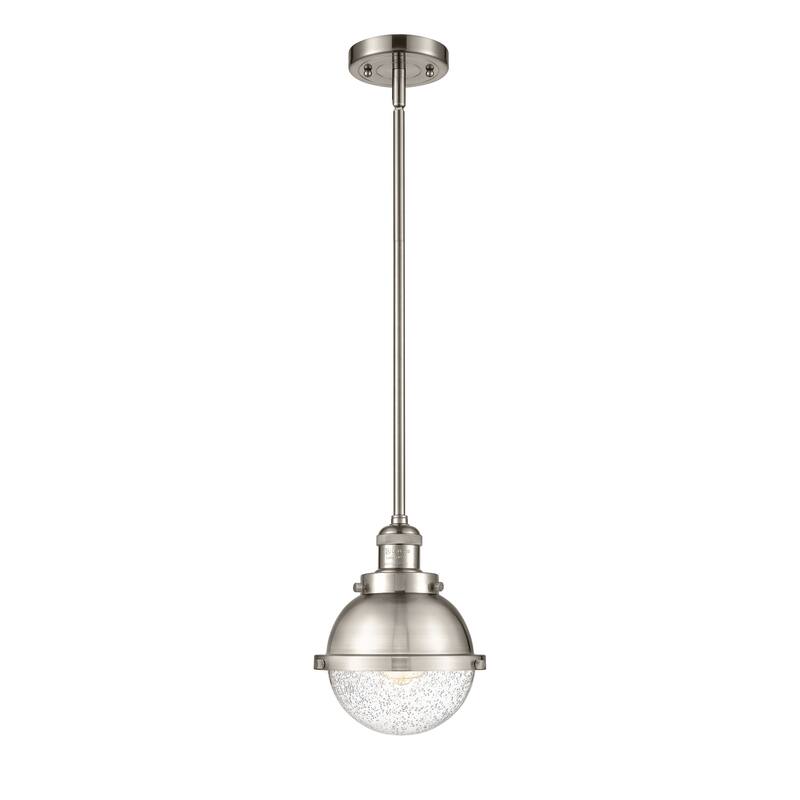 Innovations Lighting Franklin Restoration Hampden 1 Light 7" Stem Hung Mini Pendant