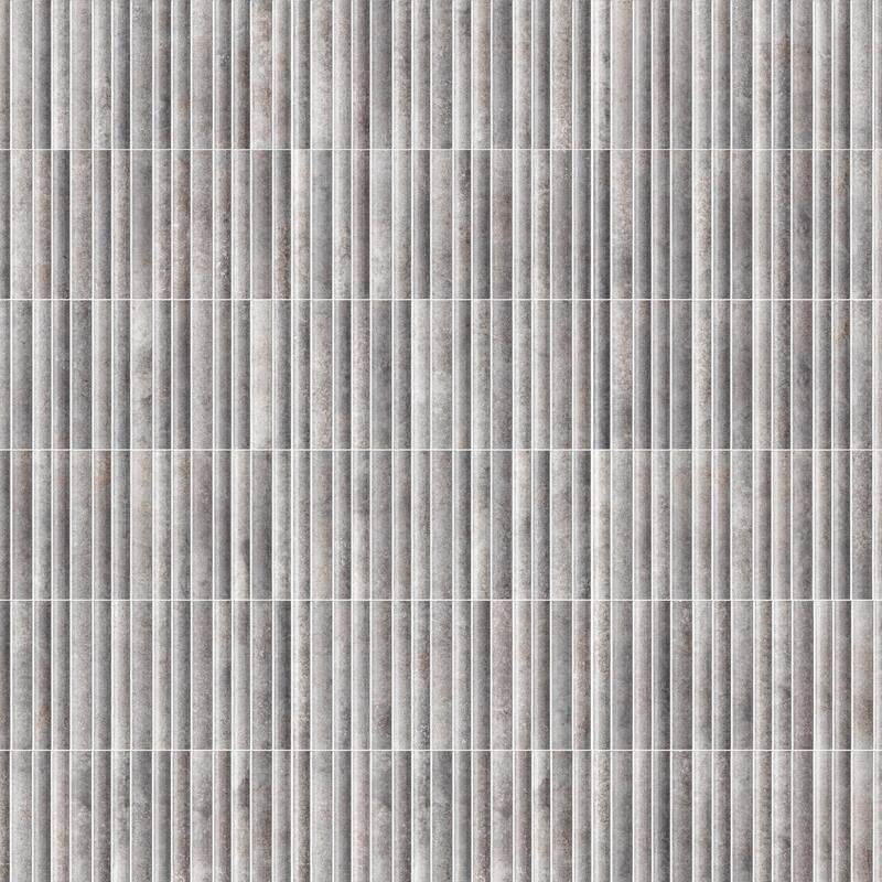 Merola Tile Rubik Greige 5-7/8" x 11-3/4" Ceramic Wall Tile