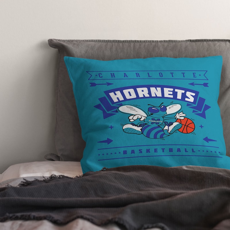 NBA Charlotte Hornets Hardwood Classic 18 Inch Throw Pillow