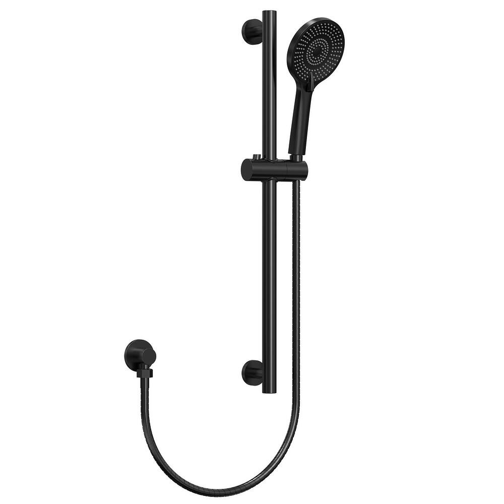 GRANDJOY Multi-Function Handheld Shower Set with Adjustable Slide Bar