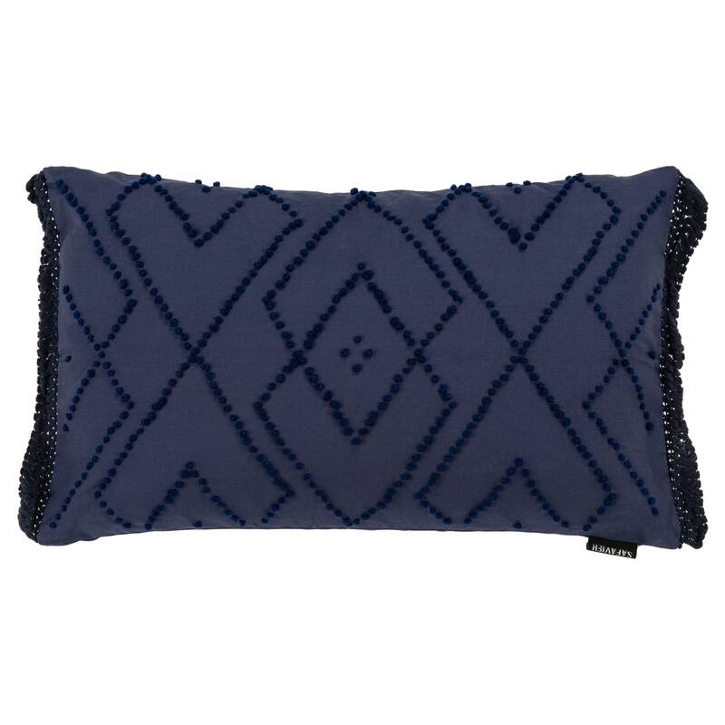 SAFAVIEH Helena 12 x 20-inch Fringe Pillow