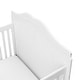 preview thumbnail 5 of 7, Storkcraft Princess 4-in-1 Convertible Crib - Converts to Toddler Bed, Daybed, and Full-Size Bed, 3 Adjustable Mattress Heights