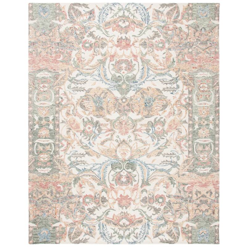 SAFAVIEH Handmade Micro-Loop Synnove Wool Rug