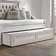 preview thumbnail 1 of 3, Magnolia Manor Antique White Twin Trundle Unit (Trundle Only) 76 in w x 41 in d x 13 in h