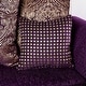 preview thumbnail 3 of 5, Furniture of America Grendel Traditional Purple Chenille Sofa