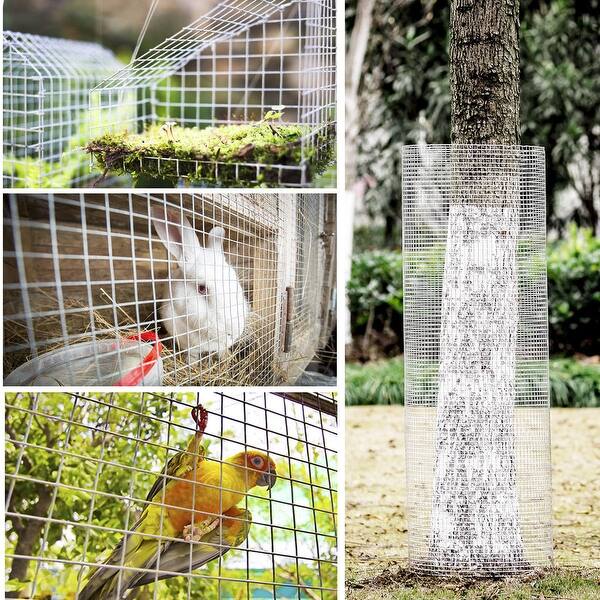 Shop Costway 36 X 50 1 2inch Wire Fence Mesh Cage Roll Garden