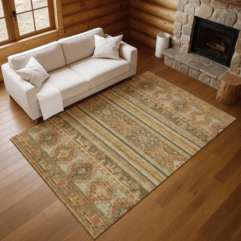 Premium Washable Super Soft Boho Global Mayfield Rug