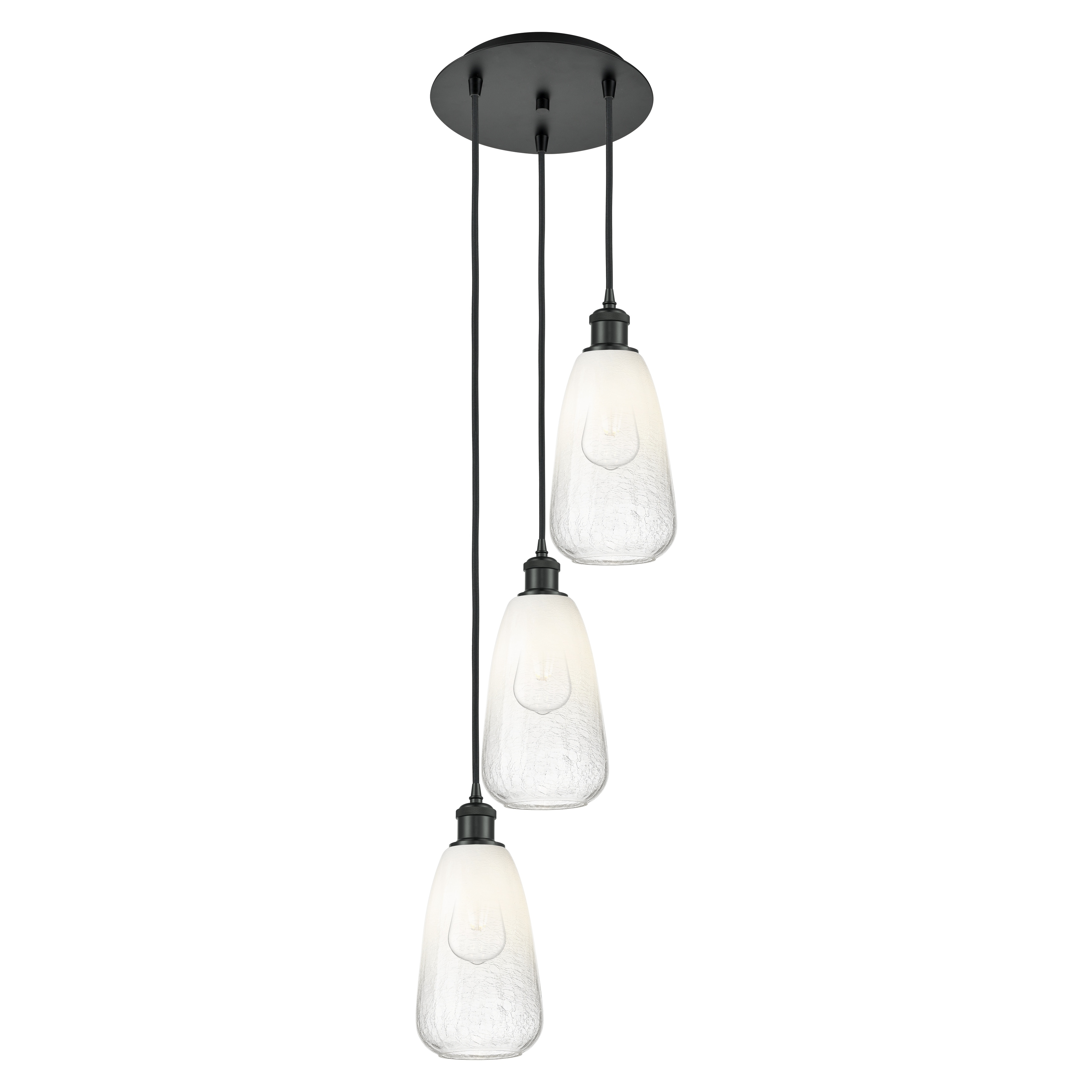 Innovations Lighting Endless Possibilities Ballston - Brookhaven Almond - 3 Light 13" Cord Hung Multi Pendant