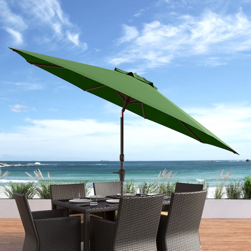 10ft Wind Resistant Tilting Patio Umbrella
