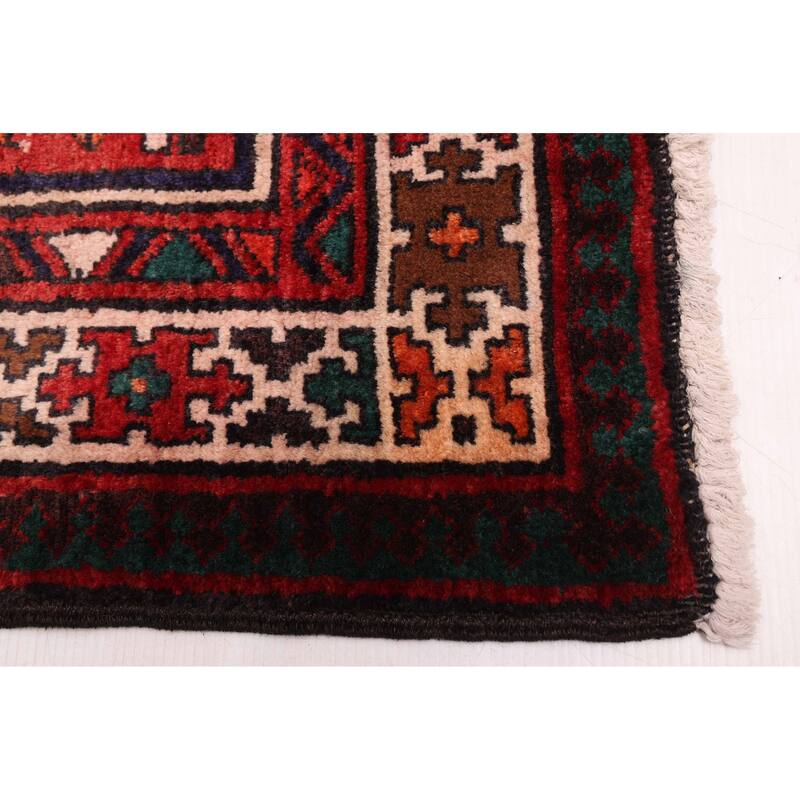 ECARPETGALLERY Hand-knotted Konya Anatolian Red Wool Rug - 3'5 x 10'4
