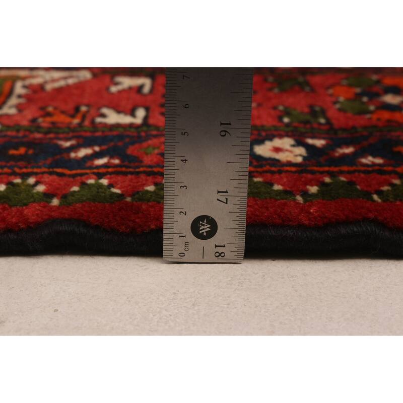 ECARPETGALLERY Hand-knotted Andelz Navy Wool Rug - 4'7 x 6'8