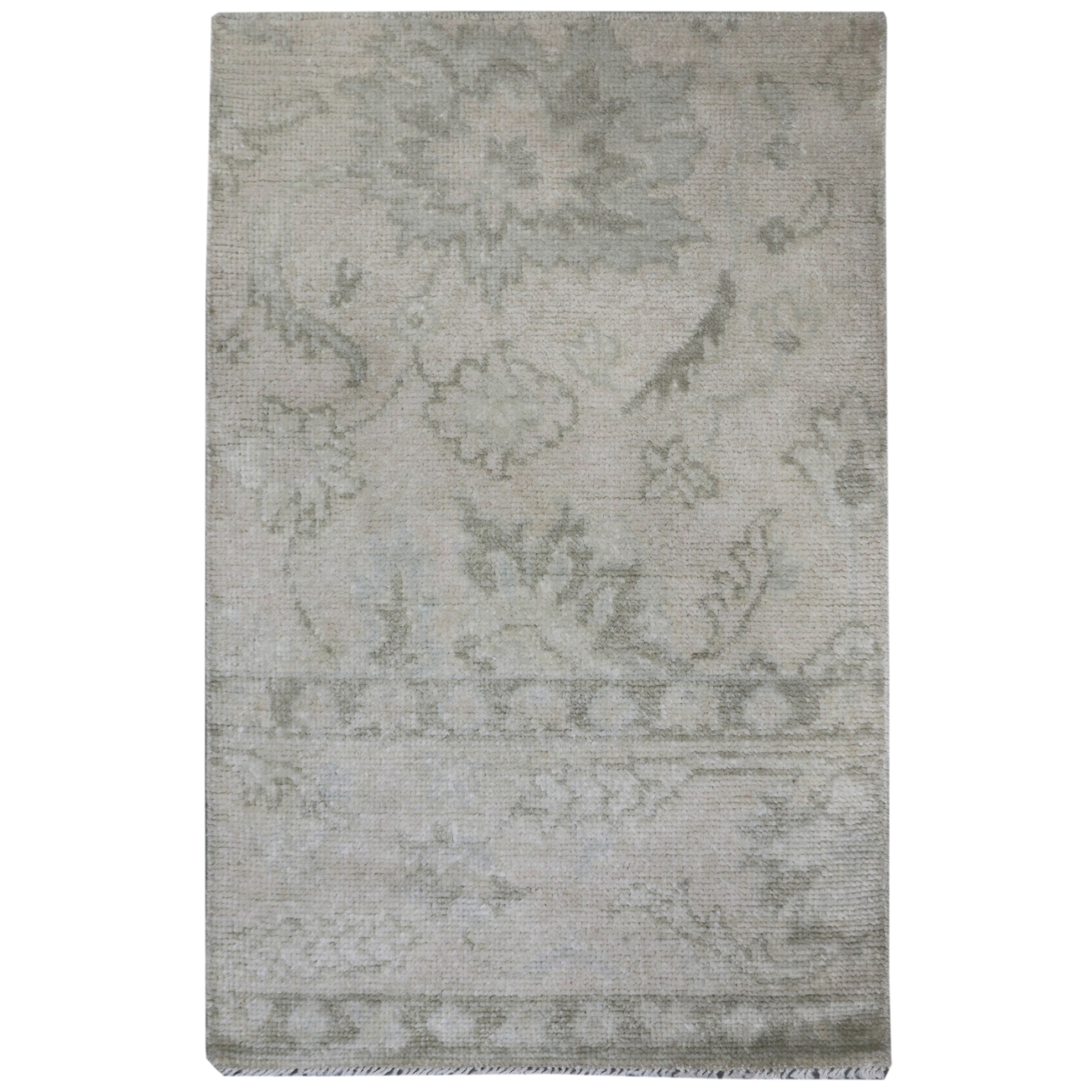 Maya Botanical Area Rug - Blue - 2' x 3' - 2' x 3'