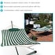 preview thumbnail 15 of 71, Sunnydaze Rope Hammock with 12-Foot Stand, Hammock Pad & Pillow