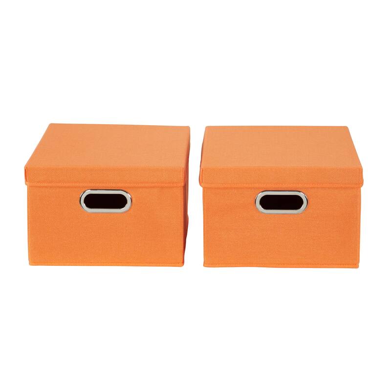 Household Essentials Collapsible Linen Box - 15.0"L x 13.0"W x 8.0"H