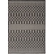 preview thumbnail 37 of 98, Nourison Positano Indoor/Outdoor Moroccan Area Rug 4' x 6' - Black