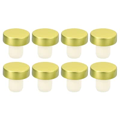 T-shaped Stoppers, 0.63inch Cork Wine Stopper Wine Bottle Corks