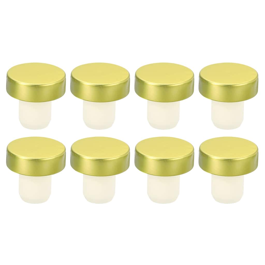 T-shaped Stoppers, 0.63inch Cork Wine Stopper Wine Bottle Corks