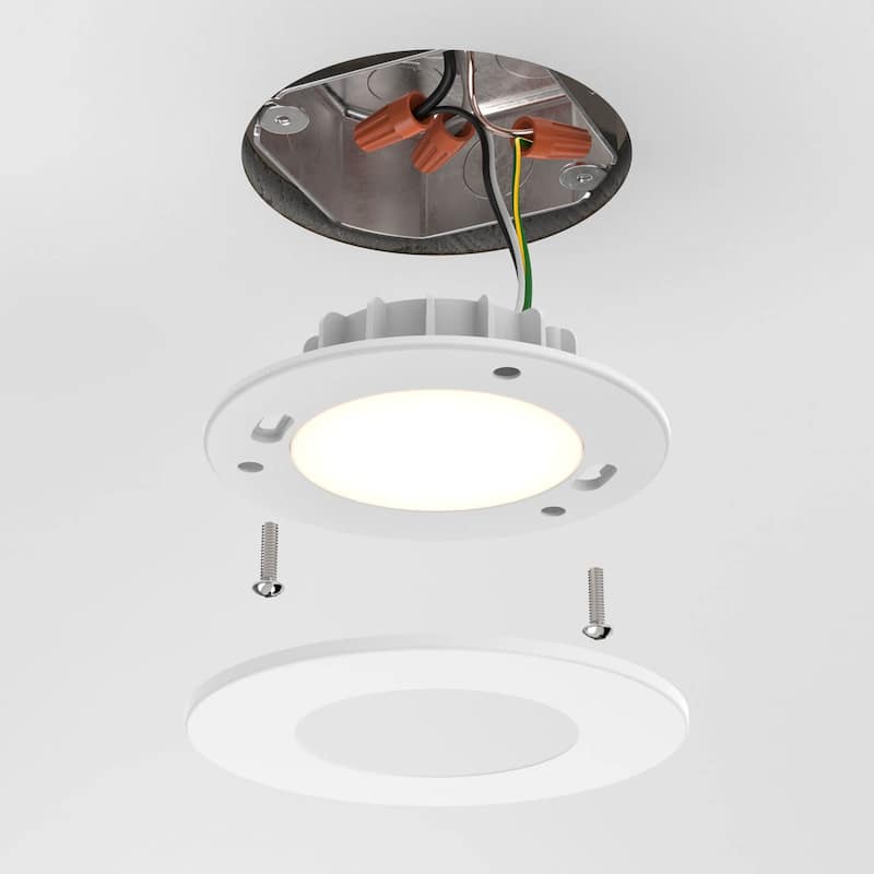 Alter 4 Inch Round Retrofit LED Panel Light With 5CCT Switch - 4 Inch