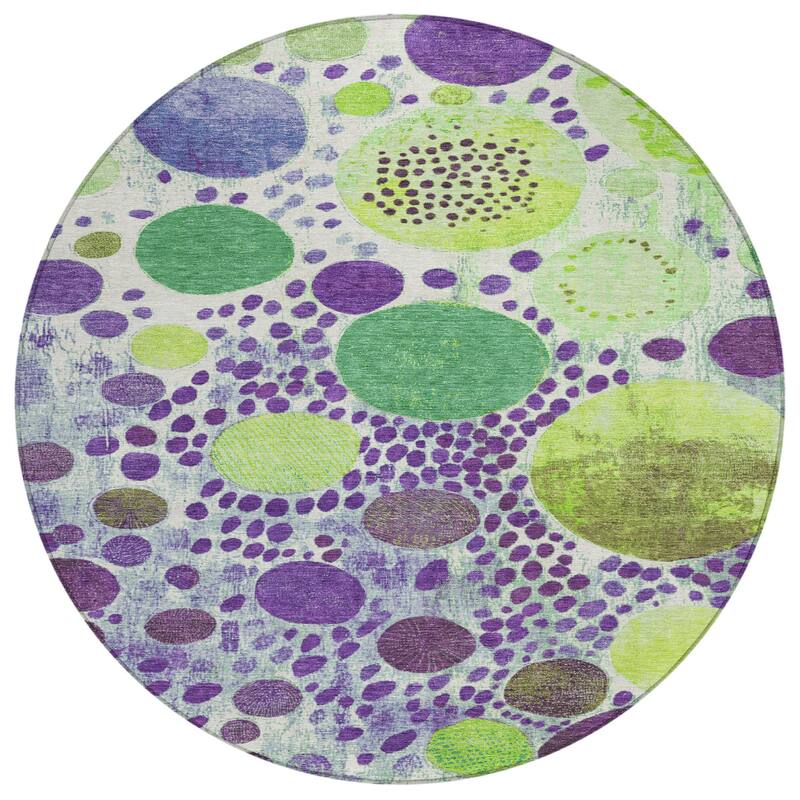 HomeRoots Geometric Transitional Rectangle Outdoor Rug