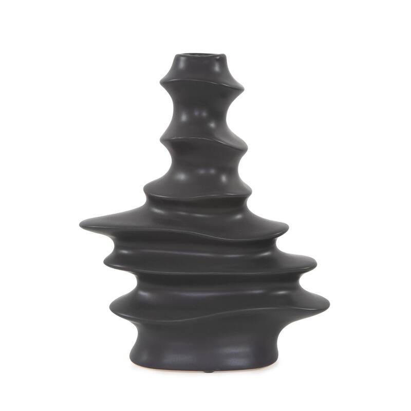 Cairn Abstract Vase - 11H x 9W x 3.5D