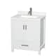 Option White, Chrome Trim, Giotto Quartz Top