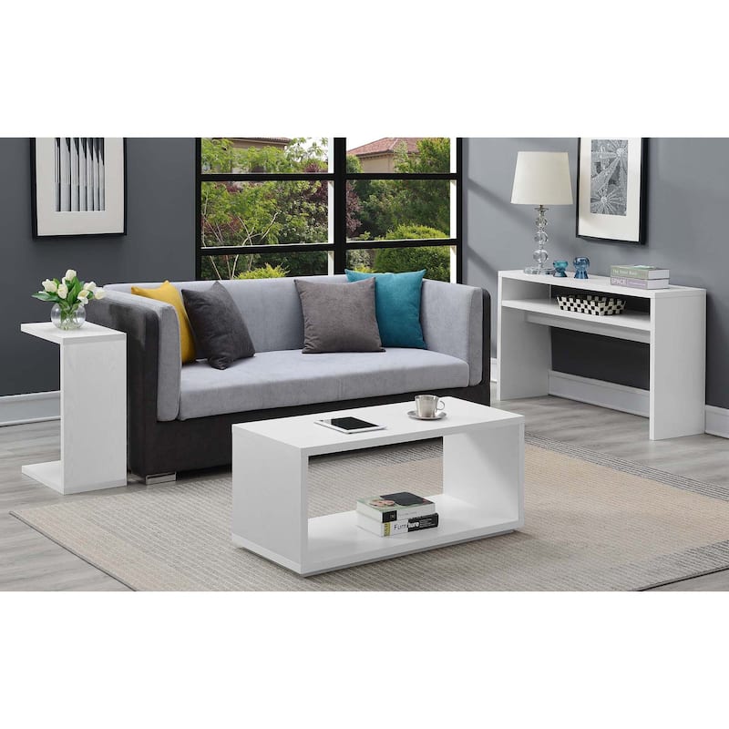 Convenience Concepts Northfield Deluxe Entryway Hall Console Table with Shelf