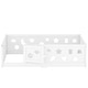 preview thumbnail 11 of 10, Twin Montessori Floor Bed with Guardrails & Door