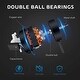 preview thumbnail 6 of 4, 18 in. Black 3-Speed High Velocity Wall Mount Fan with Fan control and (2-Pack)