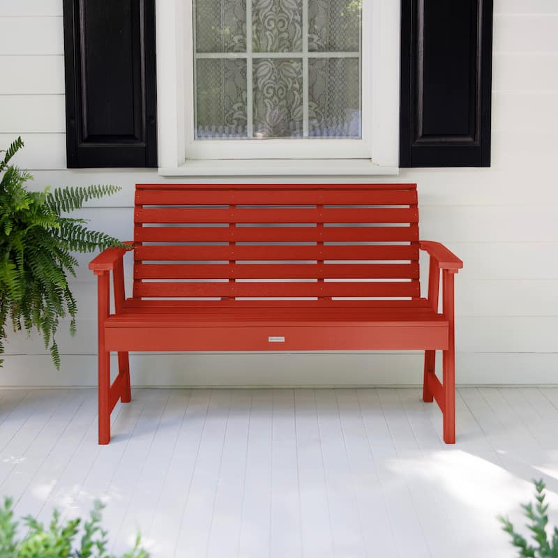 HIGHWOOD Weatherly Eco-Friendly 4-foot Garden Bench
