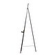 preview thumbnail 21 of 24, Black Iron Metal Modern Industrial Art Portrait Display Floor Easel