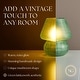 preview thumbnail 31 of 40, Mushroom White Glass Dimmable LED Table Lamp with E26 Socket Modern