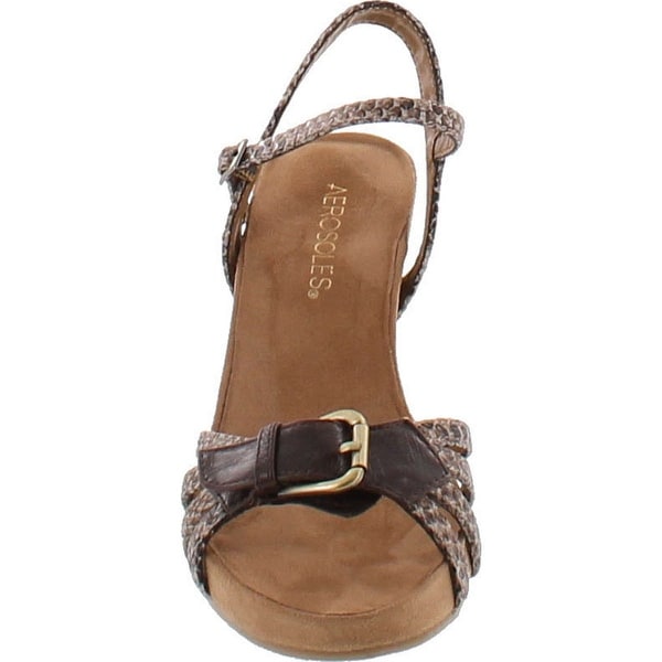 aerosoles women's plush around wedge sandal