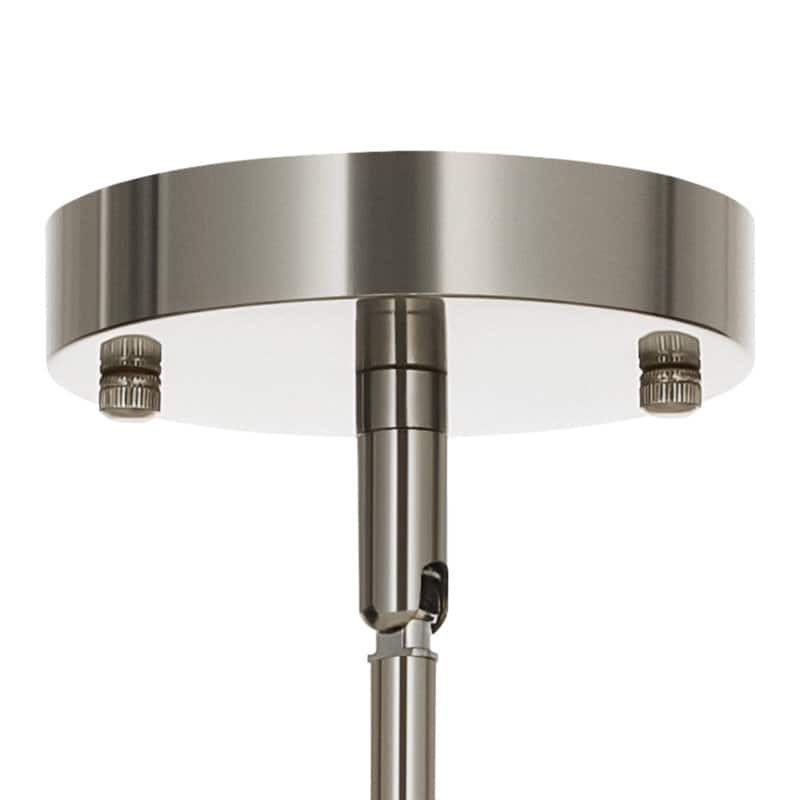 CO-Z 18 in 4-Light Fabric Semi Flush Mount Ceiling Light - 18"