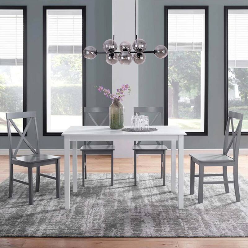 8 - Light Gold/Black Sputnik Modern Linear Pendant Chandeliers