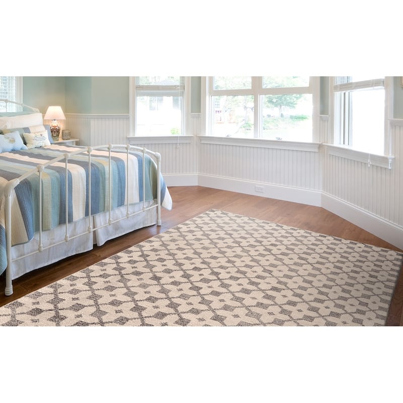 Parker Machine Made Contemporary Area Rug - 4' x 6'