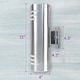 preview thumbnail 10 of 34, 2 Bulbs Modern Outdoor Lighting Cylinder Lamp Outdoor Armed Sconces