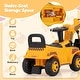 preview thumbnail 7 of 8, Gymax Ride on Toddler Car w/ Safety Helmet Ride on Excavator Car w/