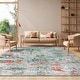 preview thumbnail 2 of 29, SAFAVIEH Madison Huang Modern Abstract Rug