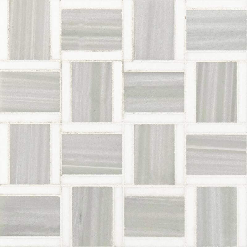 Ackland AKM-S-12X12PTP-CA 12" x 12" Marble Block Random Floor and Wall - Elorea