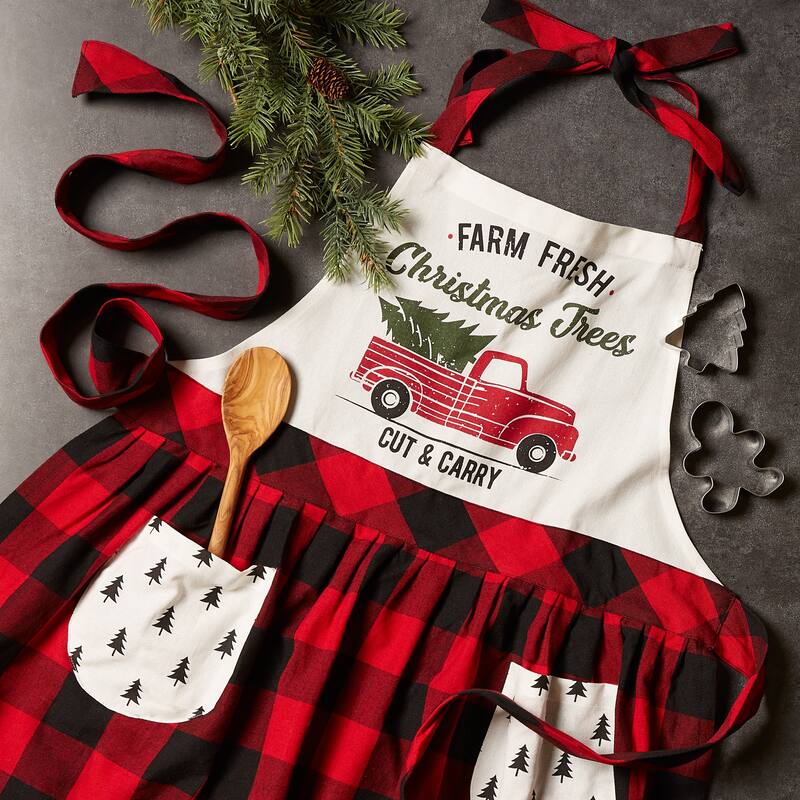 DII Christmas Truck Apron