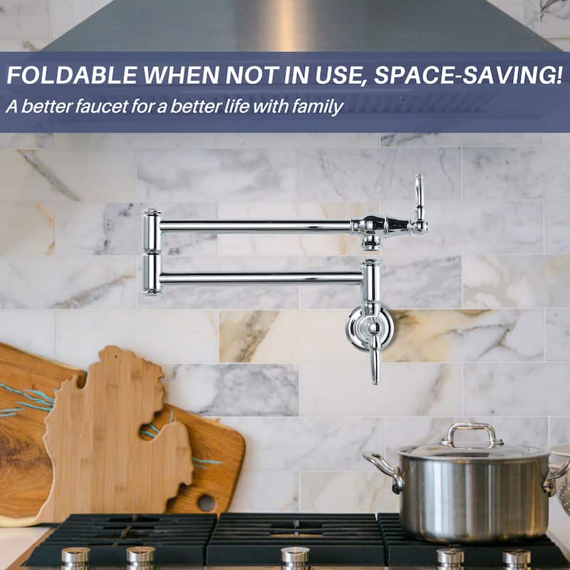 WOWOW Modern Retro Folding Filled Faucet