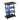 Dardashti 4-Tiered Tempered Glass Adjustable Gaming Shelf