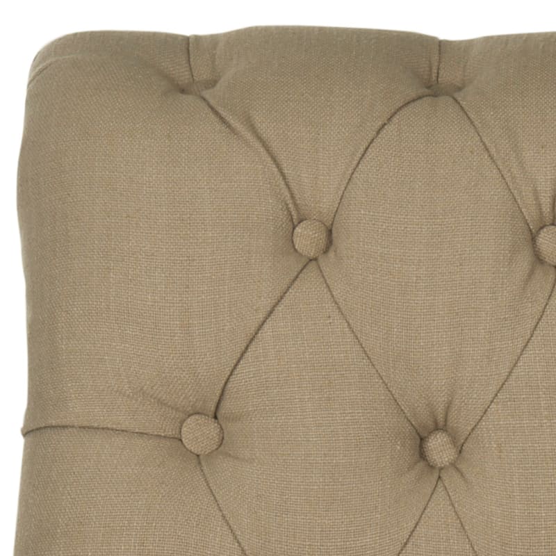 SAFAVIEH Shaina True Taupe Club Chair - 32.7" x 33.9" x 35.4" - 33Wx34Dx35H